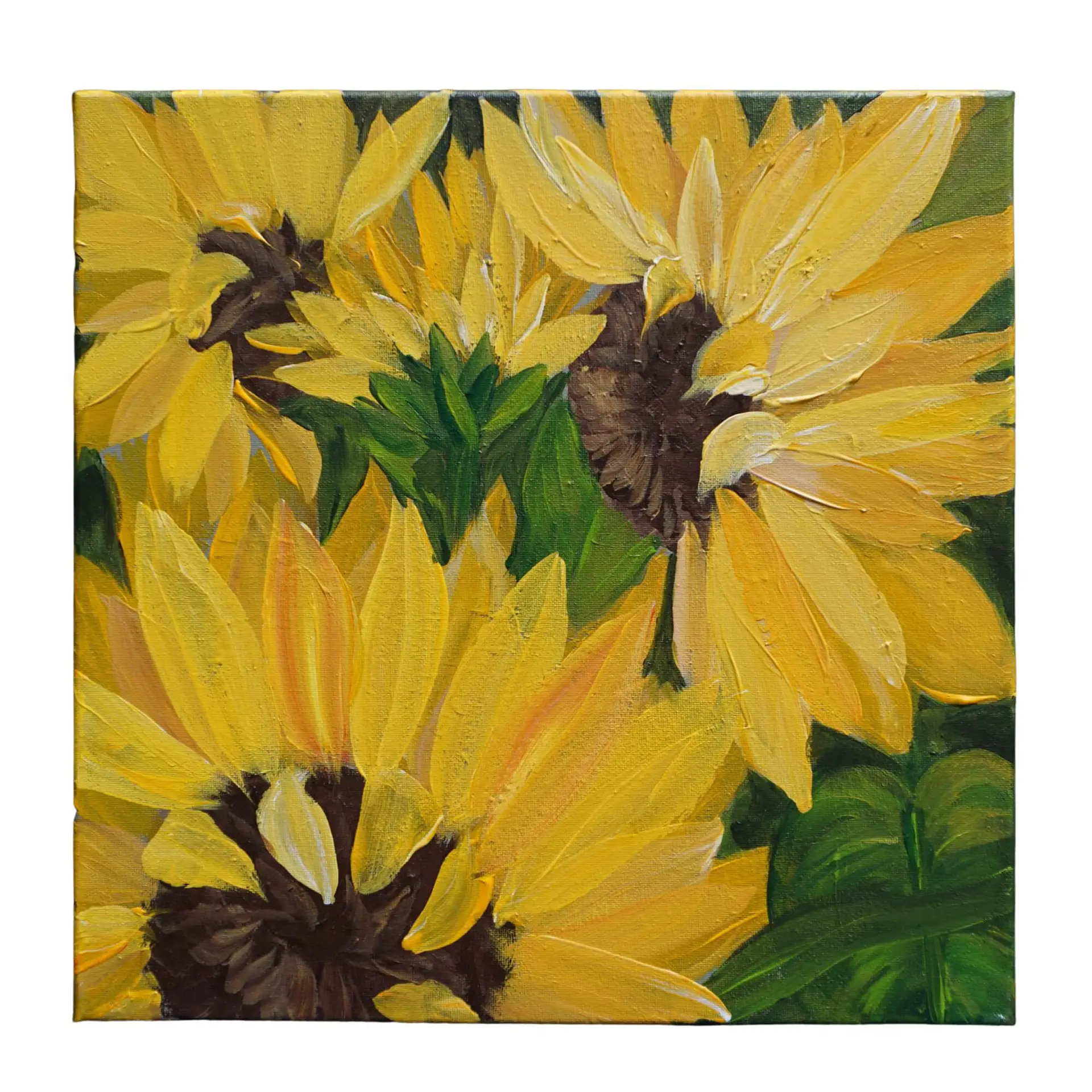 Sunflowers - Acrylic painting